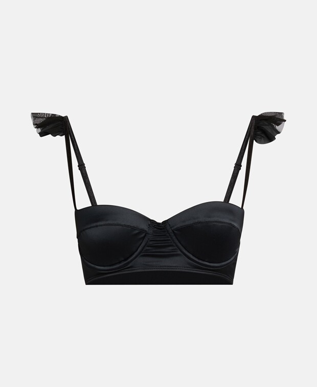 

Бюстгальтер на косточках OW Intimates, цвет Caviar Black