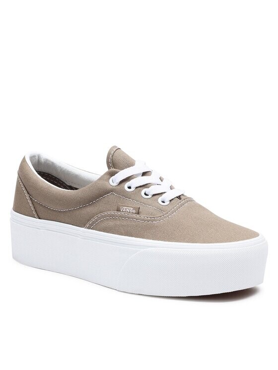 

Кроссовки из ткани Vans, коричневый