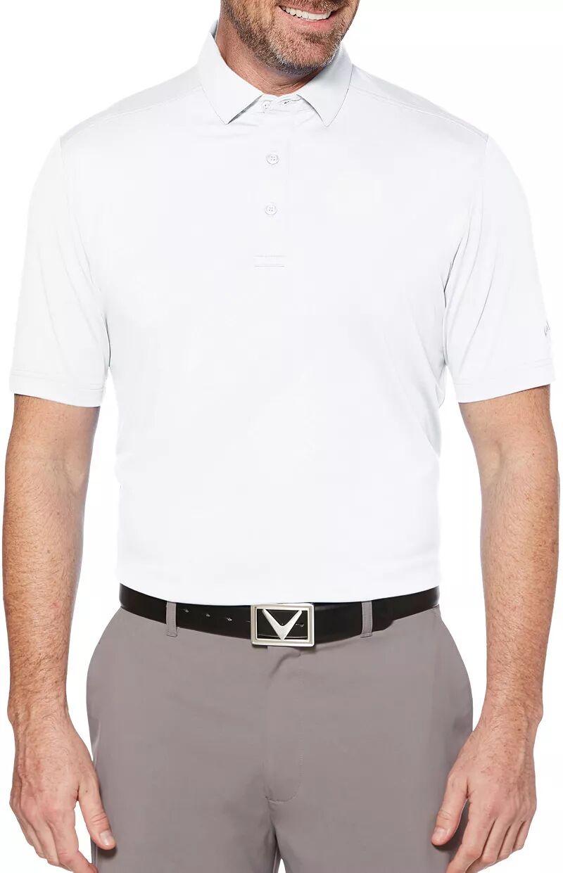 Мужская футболка-поло для гольфа Callaway Micro Hex с охлаждением