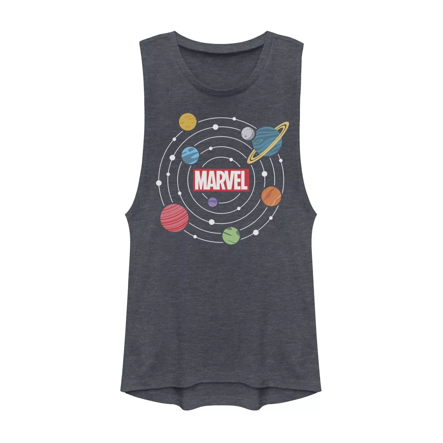 

Мускулистая майка с логотипом Marvel Solar System для юниоров Licensed Character