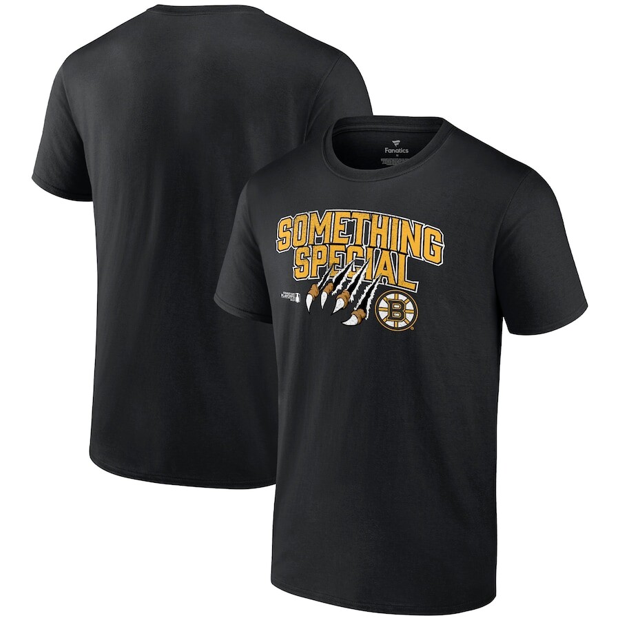 

Футболка с коротким рукавом Fanatics Branded Boston Bruins, черный