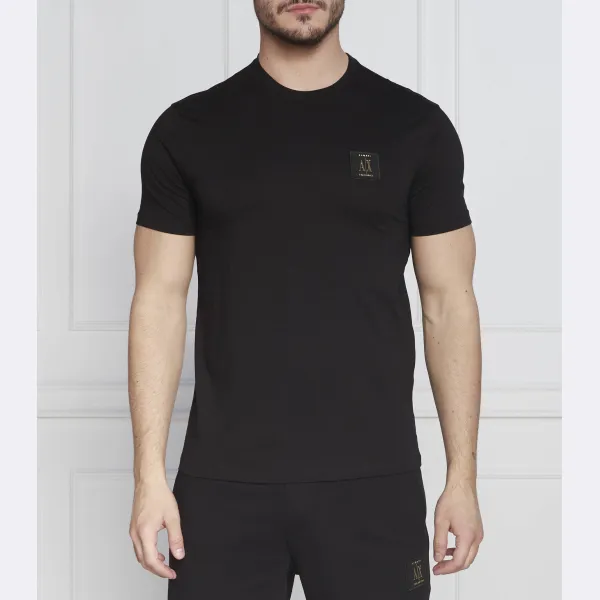 

Футболка стандартного кроя Armani Exchange, черный