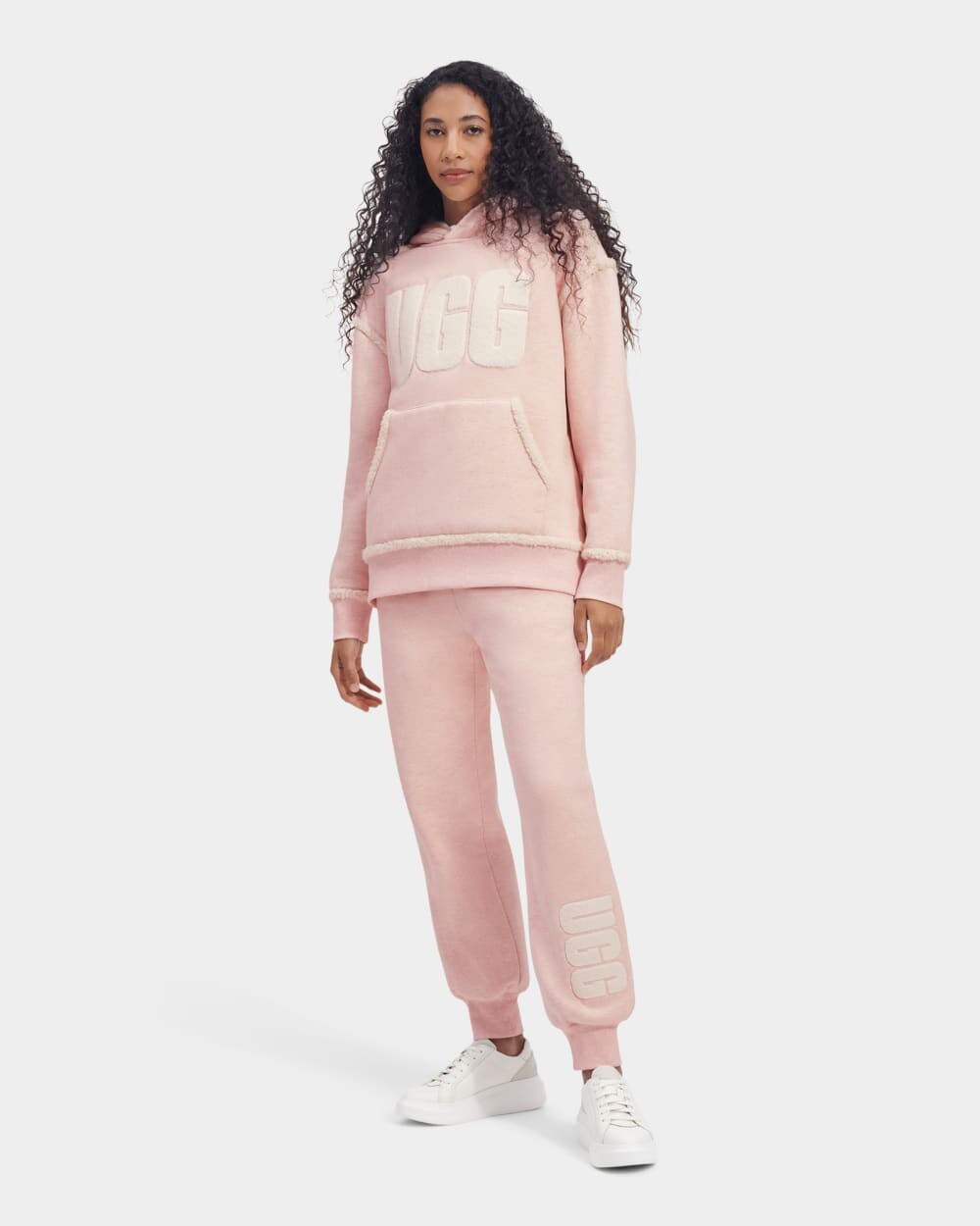 

Брюки Daylin Bonded Fleece Pant Logo UGG, розовый
