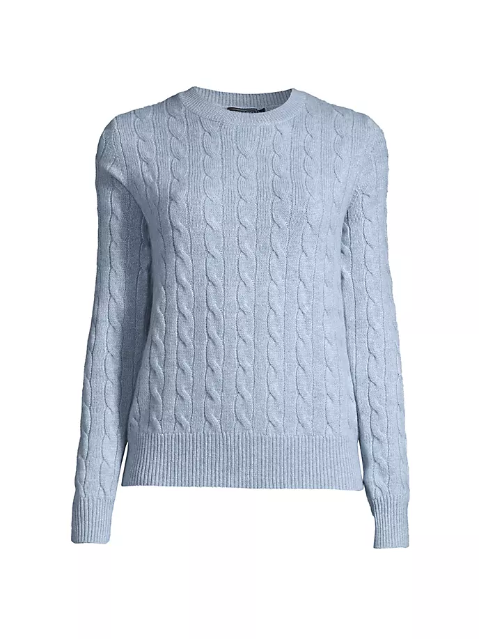 Кашемировый свитер косой вязки Vineyard Vines, цвет jake blue