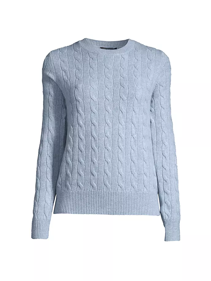 

Кашемировый свитер косой вязки Vineyard Vines, цвет jake blue