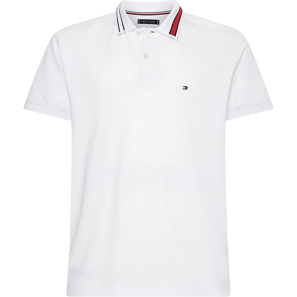 

Поло Tommy Hilfiger Sophisticated Tipping Regular, белый