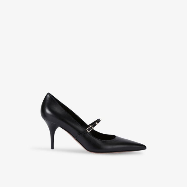 

Rockstud тонкие кожаные туфли Мэри Джейн Valentino Garavani, черный