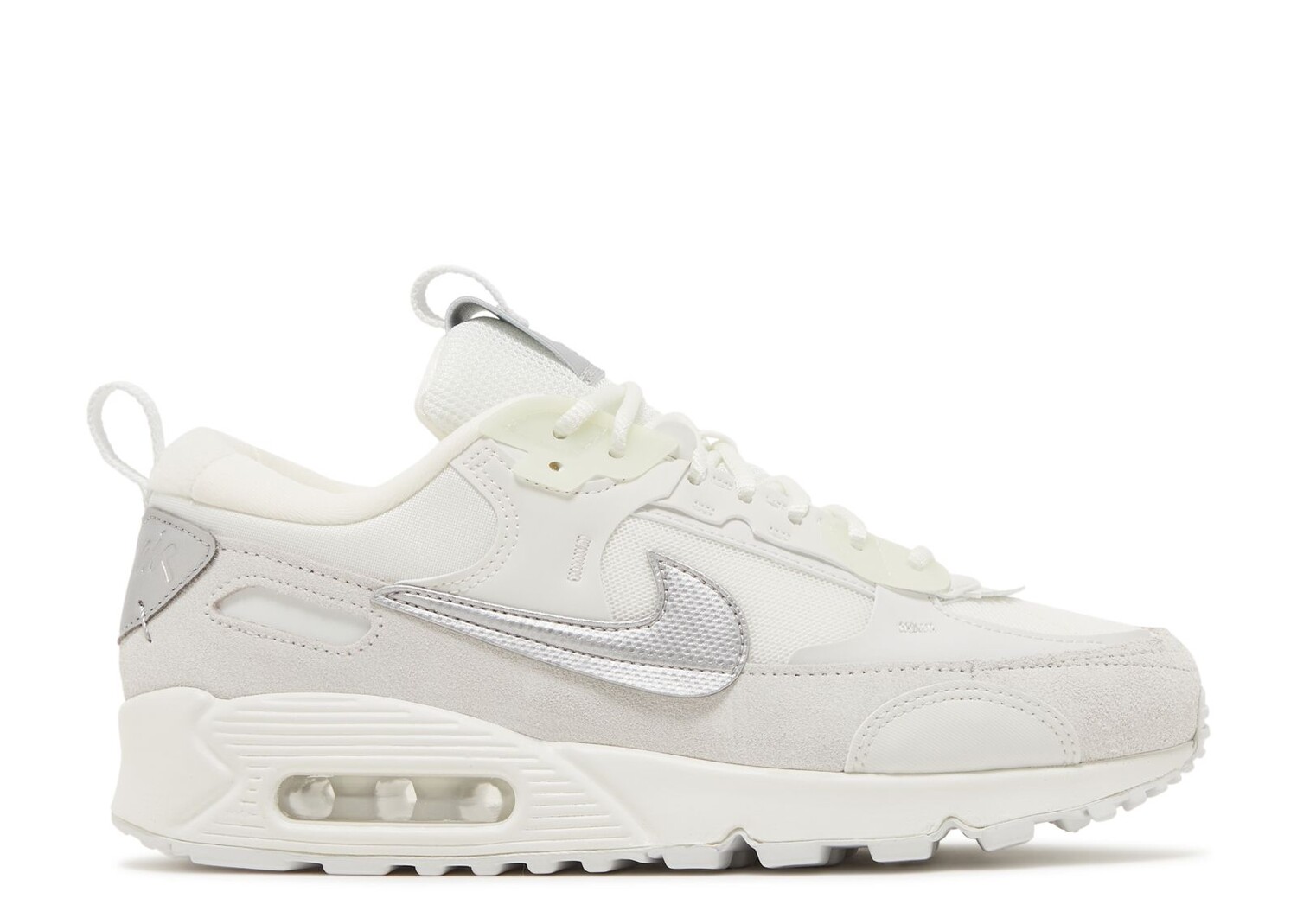 

Кроссовки Nike Wmns Air Max 90 Futura 'White Metallic Silver', белый