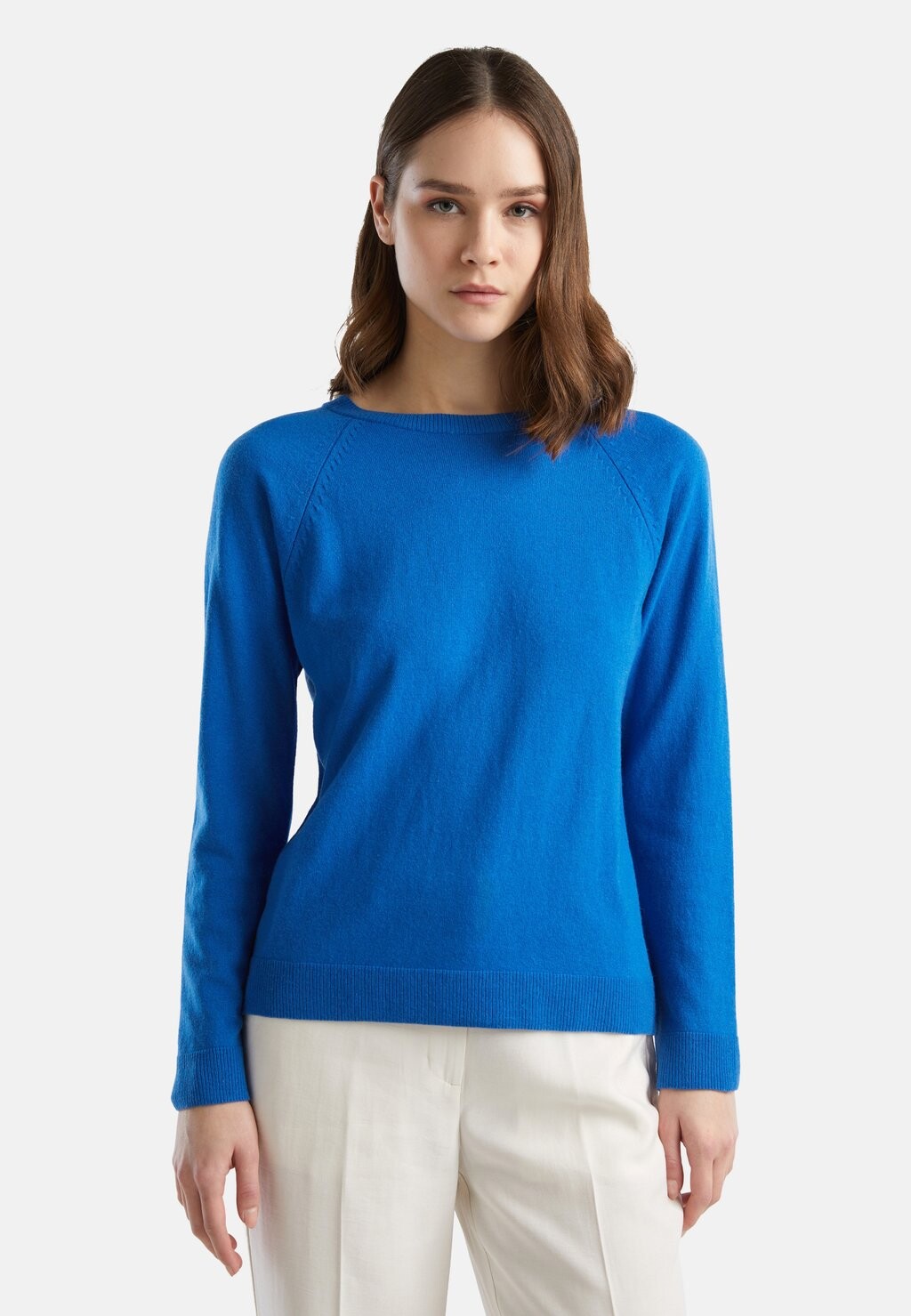 

Джемпер CREW NECK United Colors of Benetton, синий