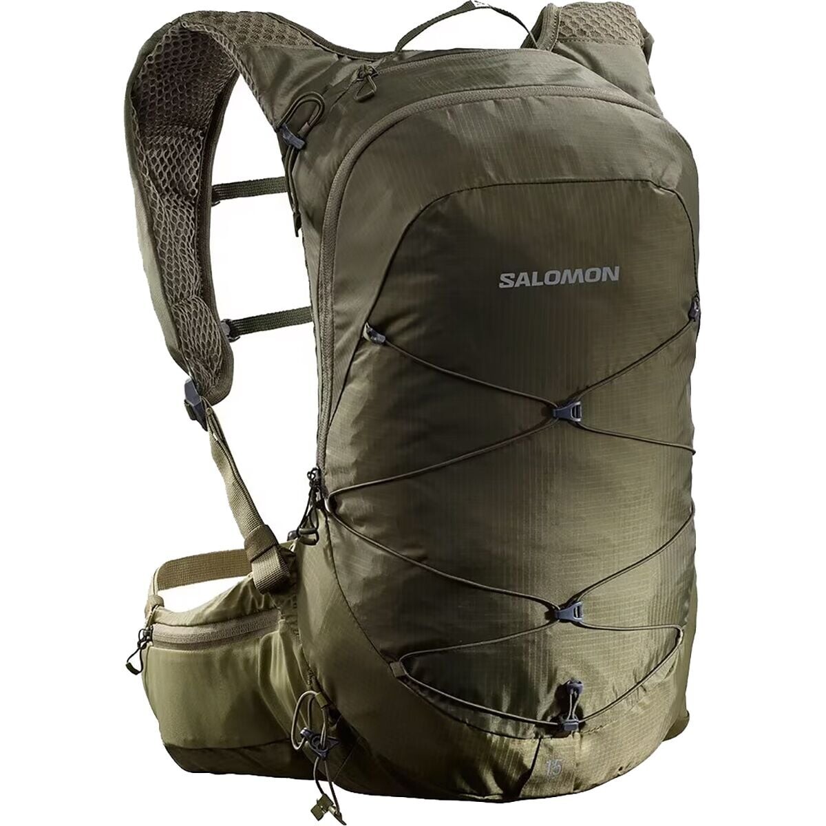 

Пакет xt 15 л + мочевой пузырь Salomon, цвет olive night/martini olive