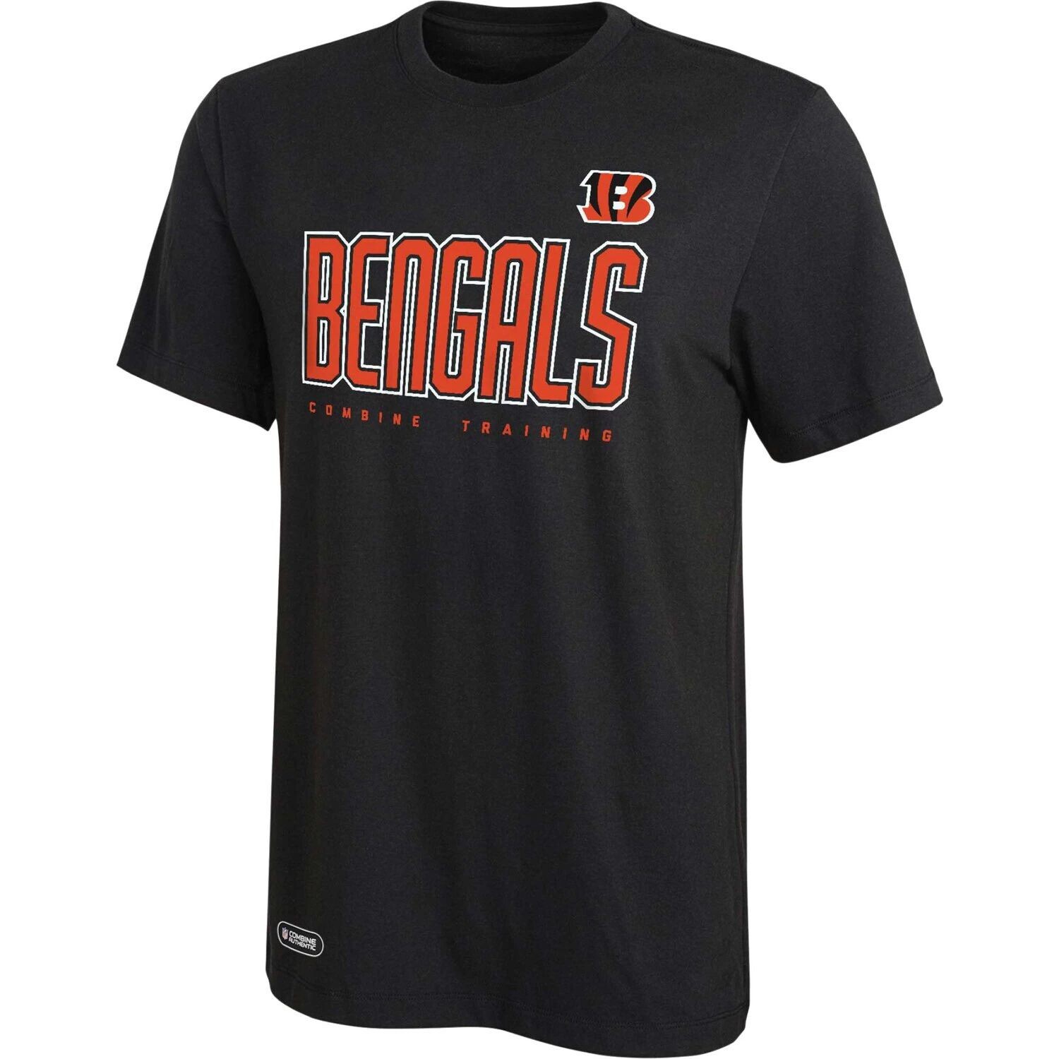 

Мужская черная футболка Cincinnati Bengals Prime Time Outerstuff, Черный