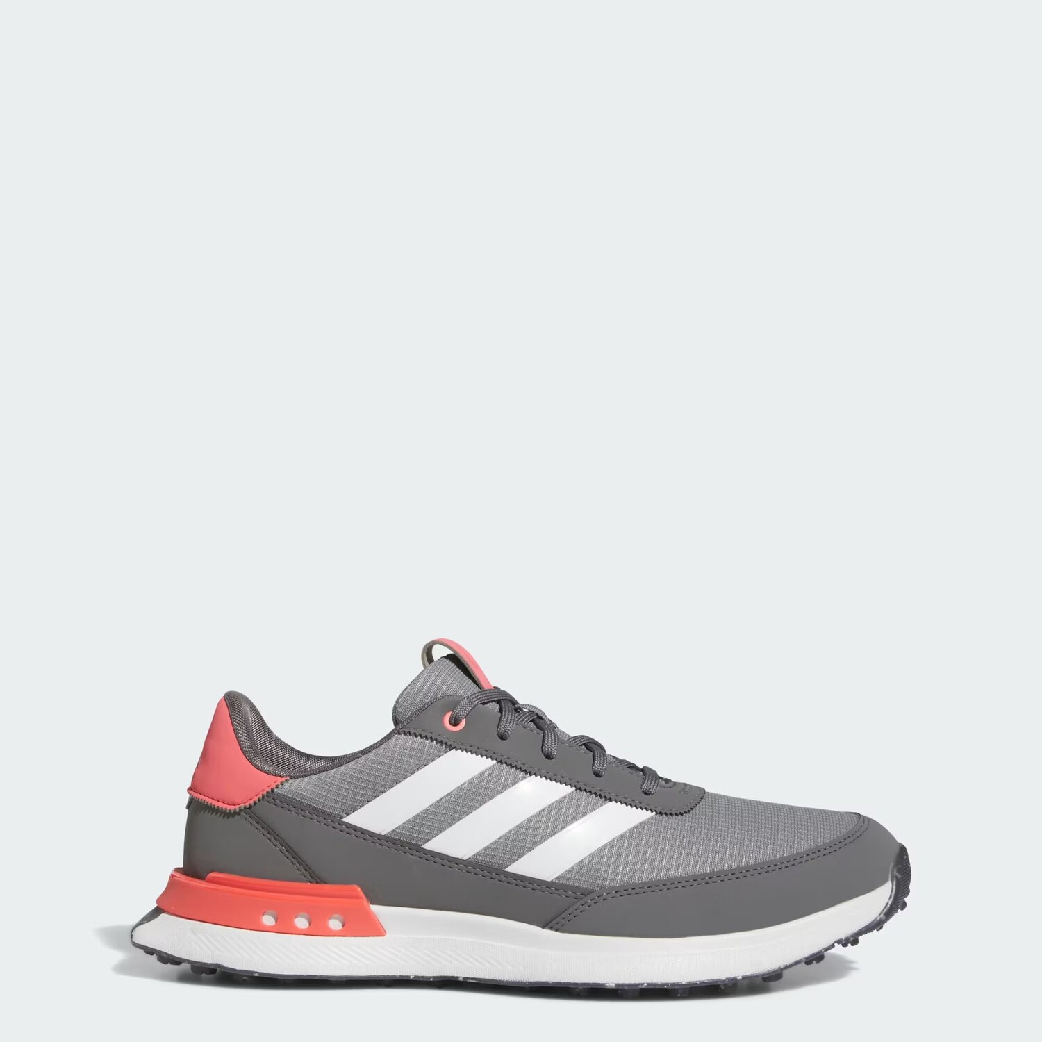 

Туфли для гольфа без шипов S2G 24 Adidas, цвет Grey Three/Cloud White/Preloved Scarlet