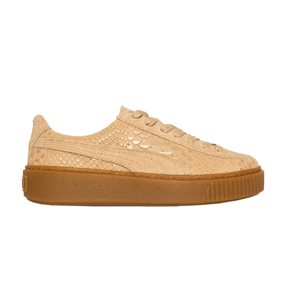 

Кроссовки Wmns Platform Puma, желто-коричневый