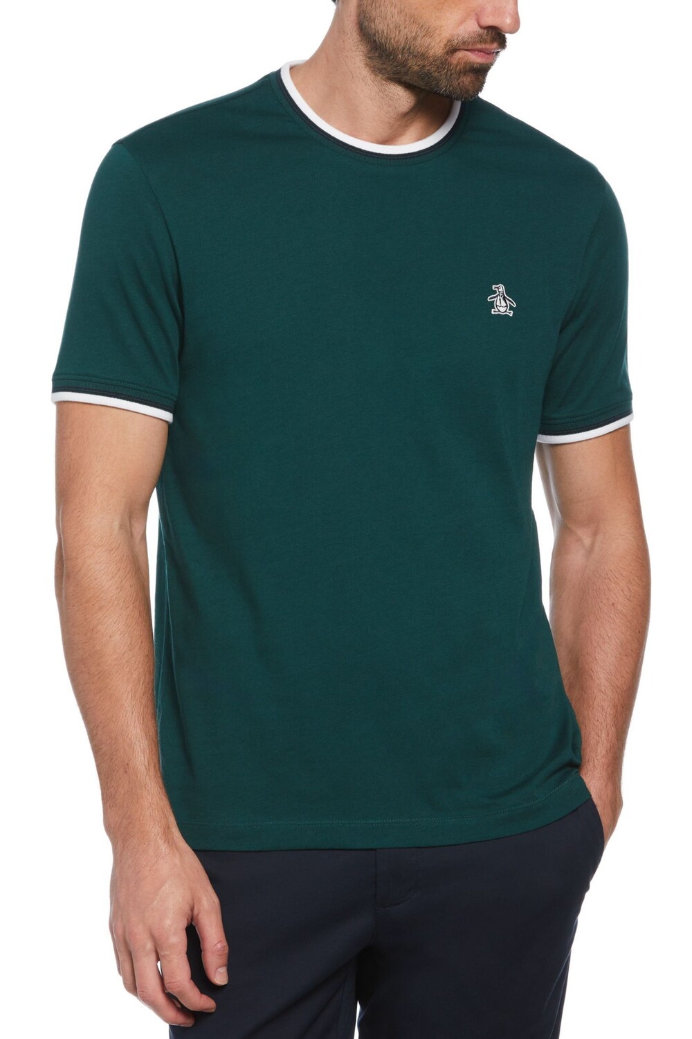 

Футболка с короткими рукавами и наклейкой Pete Ringer Original Penguin, зеленый