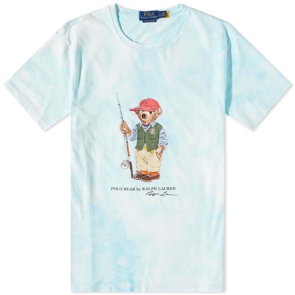 

Футболка Polo Ralph Lauren Tie Dye Fishing Bear