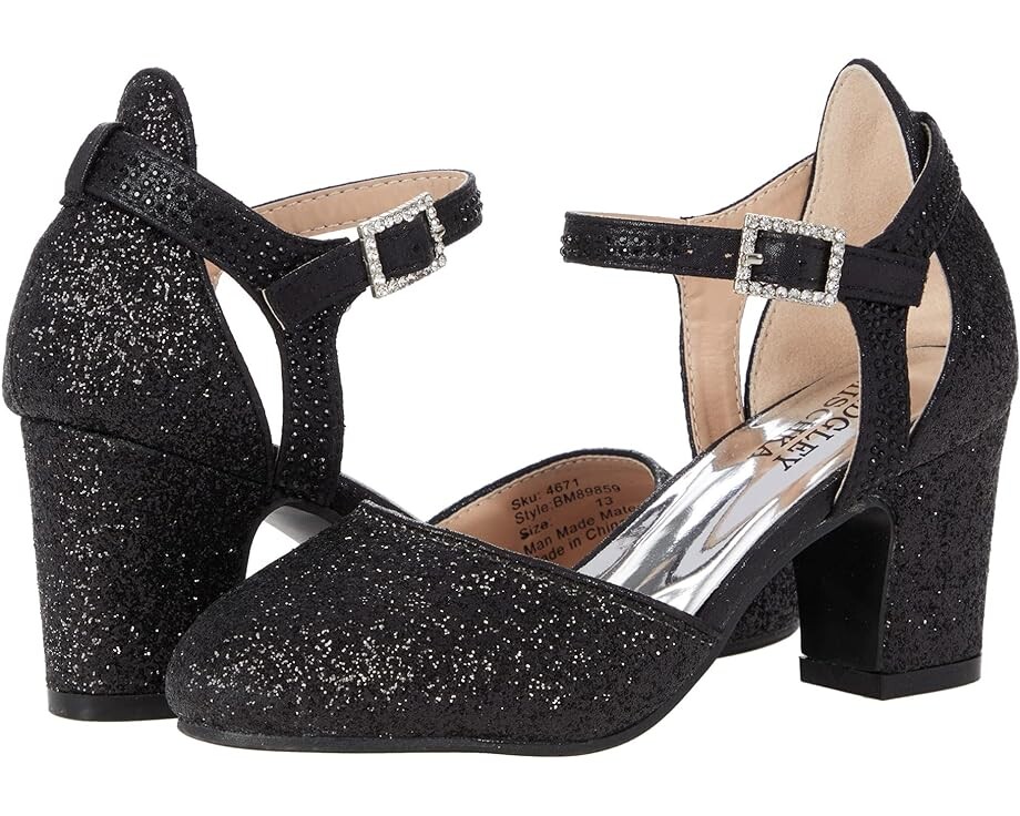 

Туфли Badgley Mischka Trudy Glitter Pump, черный