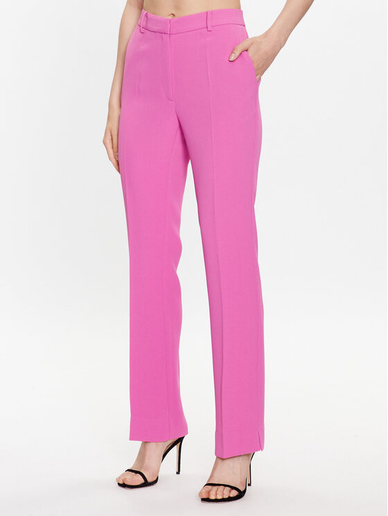 Тканевые брюки стандартного кроя Bruuns Bazaar, розовый тканевые брюки узкого кроя bruuns bazaar красный