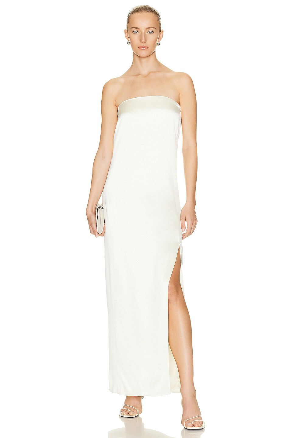 

Платье Nicholas Axelie Strapless Tube Gown, цвет Pearl