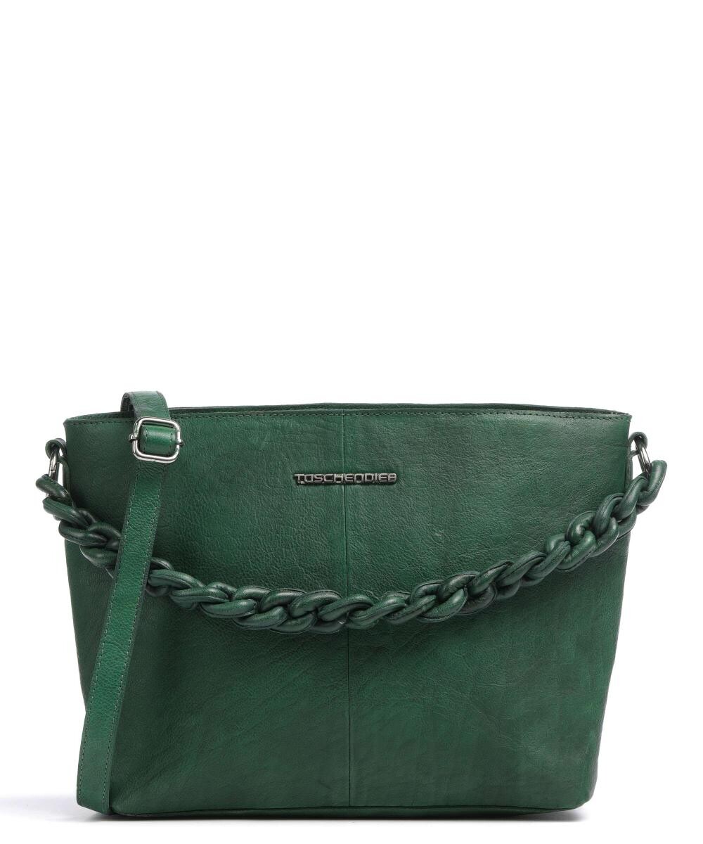 

Сумка через плечо Coburgbastei 1 из зерненой кожи Taschendieb Wien, зеленый