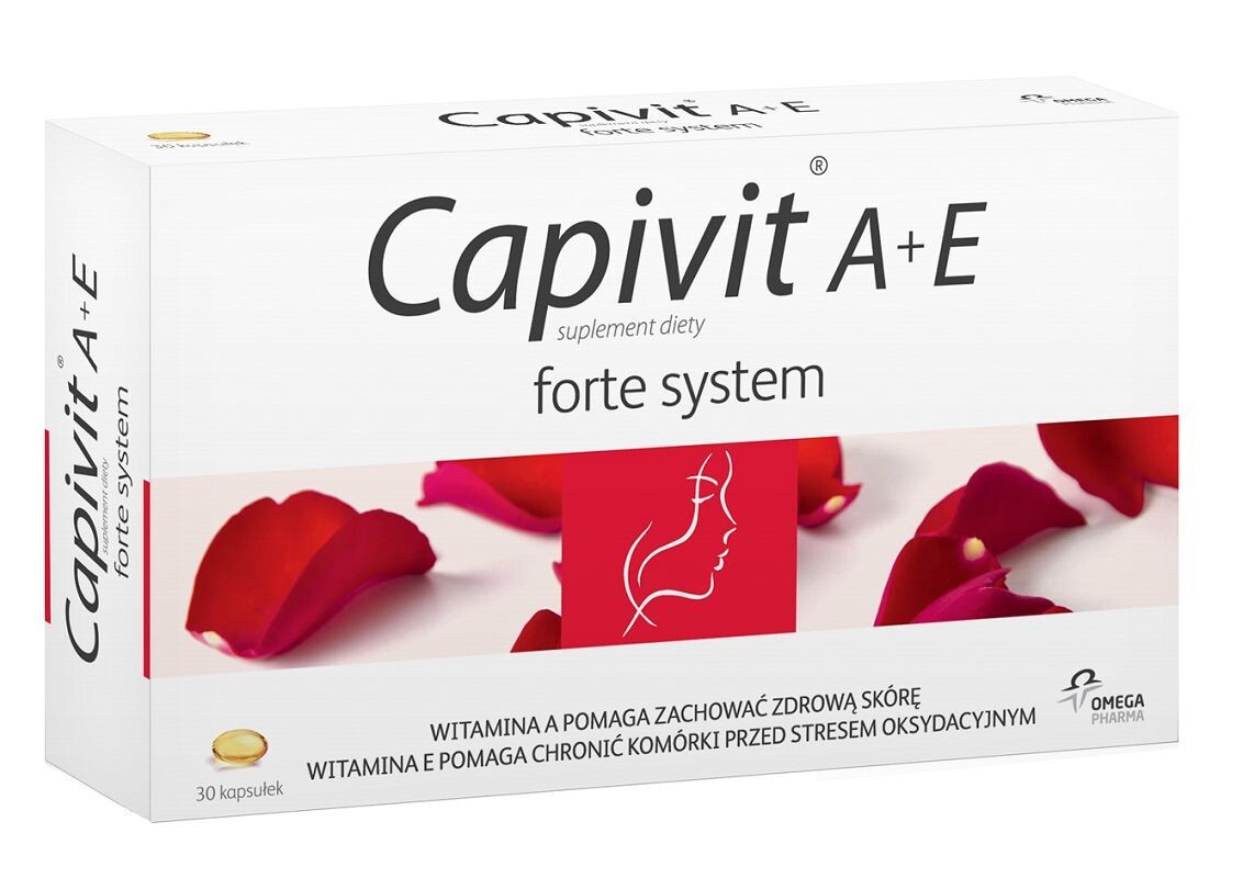 

Подготовка волос, кожи и ногтей Capivit A+E Forte System, 30 шт