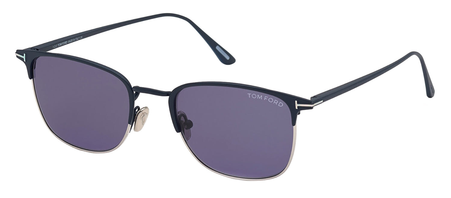 

Солнцезащитные очки Tom Ford LIV M FT0851 91V Clubmaster, мультиколор