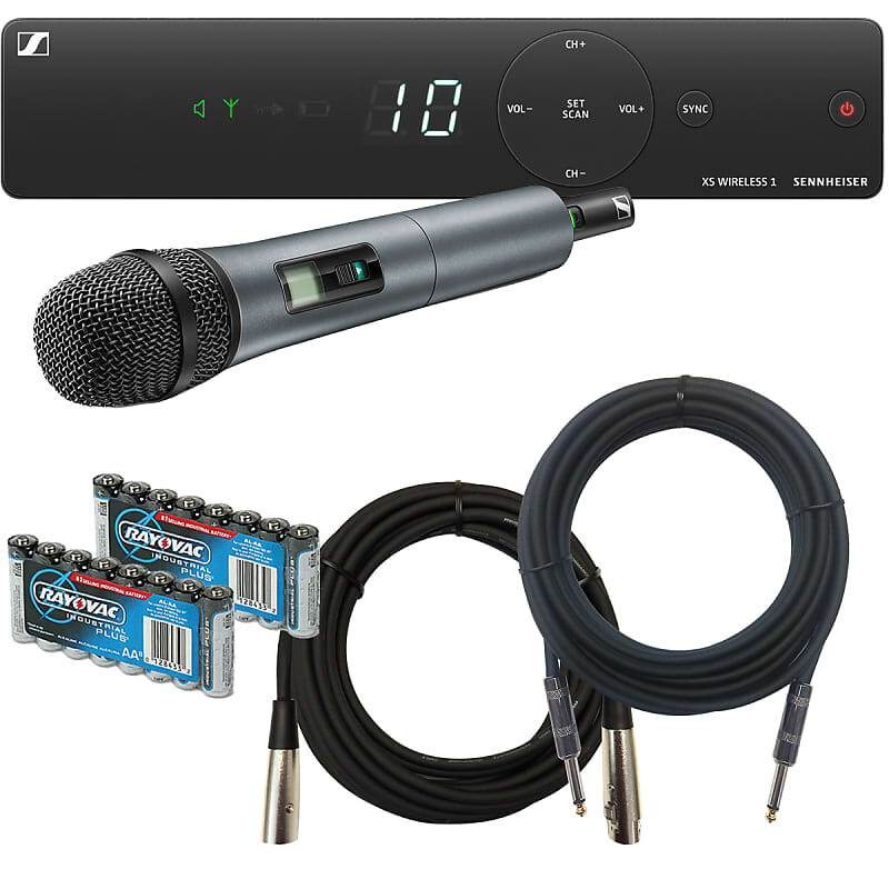 

Микрофонная система Sennheiser XSW 1-825-A Handheld Mic Wireless System - A Band (5480572 MHz)