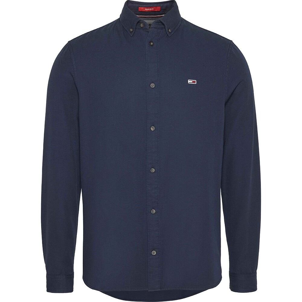 

Рубашка с длинным рукавом Tommy Jeans Essential Regular, синий
