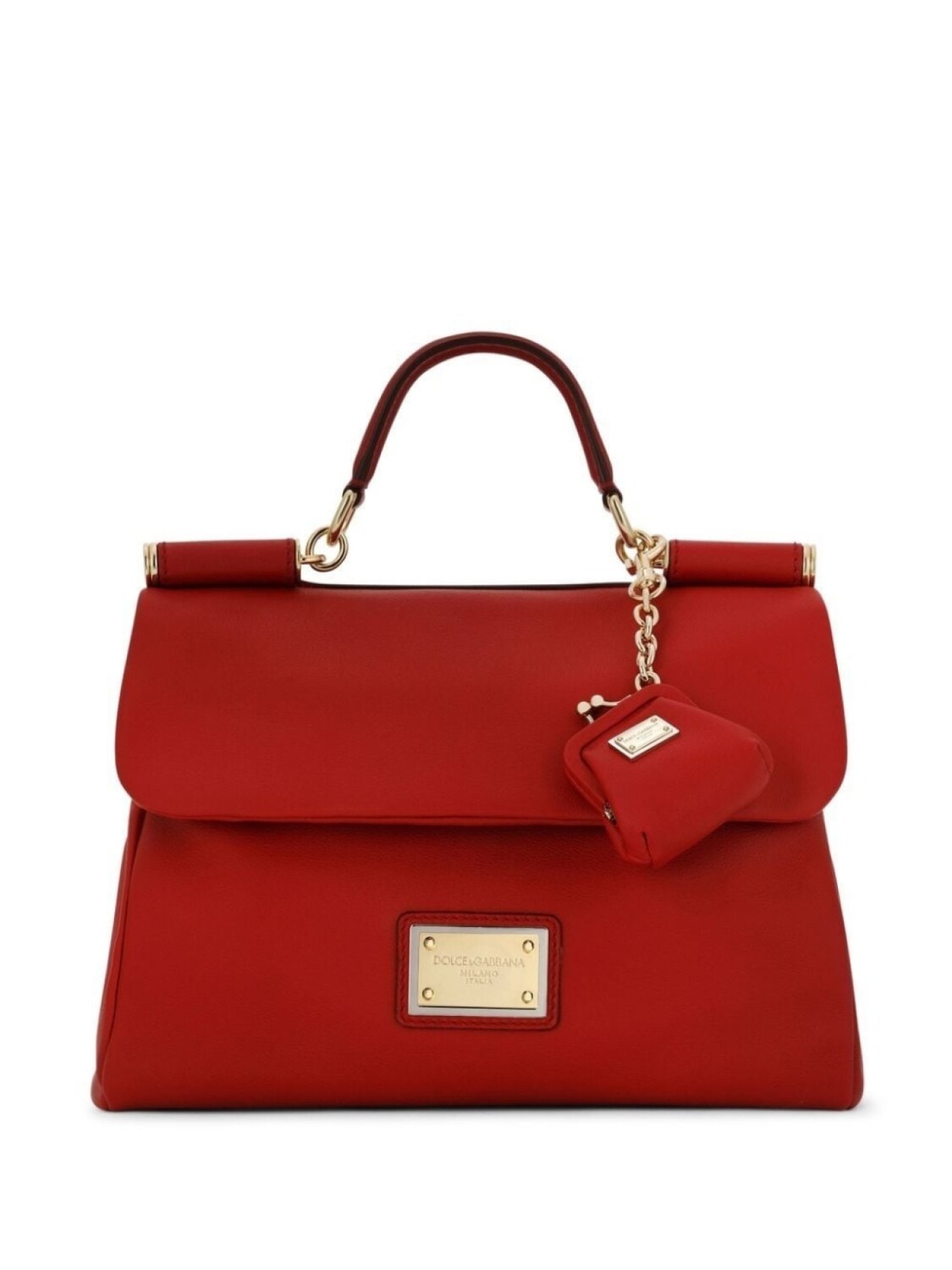 

Dolce & Gabbana сумка Sicily Soft среднего размера, красный