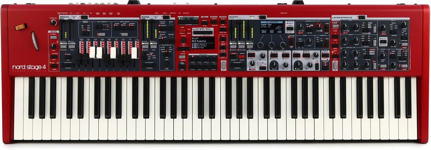 

Nord Stage 4 HA73 73-клавишная сценическая клавиатура