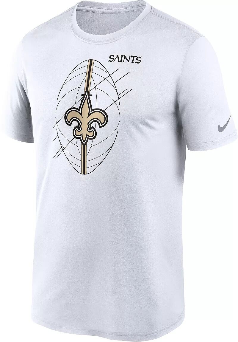 

Мужская белая футболка Nike New Orleans Saints Legend Icon