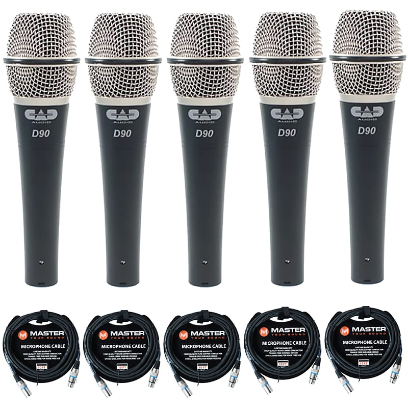 Комплект микрофонов CAD CADA-D90-KIT-4 усилители мощности cary audio cad 120s black