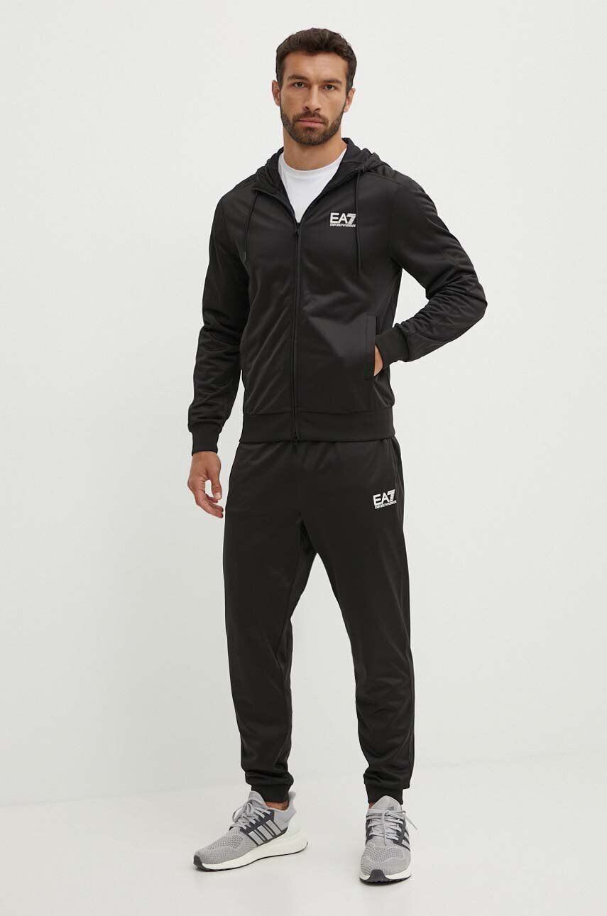 

Спортивный костюм EA7 Emporio Armani, черный