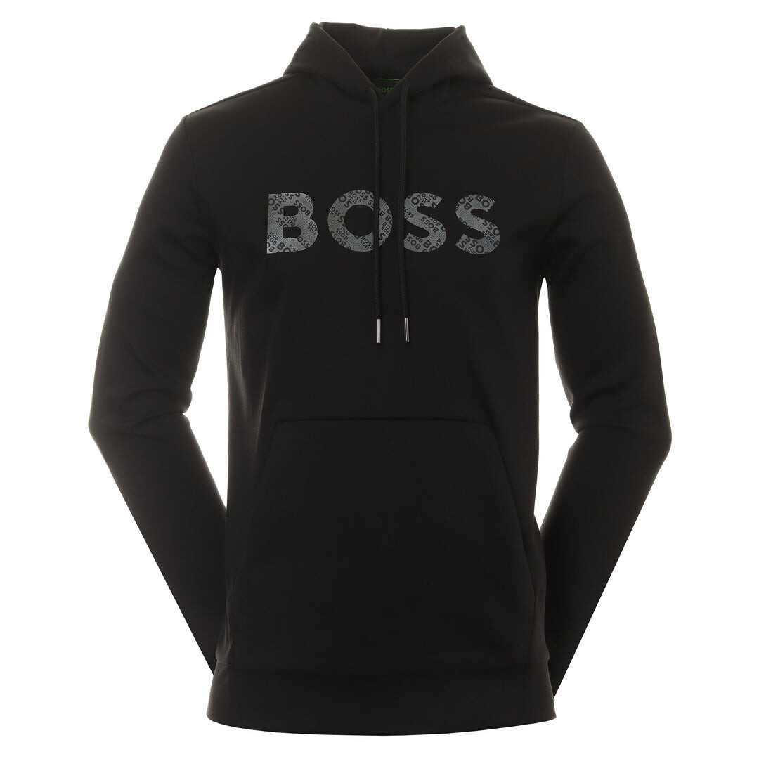 

Толстовка с капюшоном Hugo Boss Soody Mirror, черный