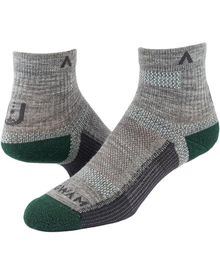 

Носки Wigwam Merino Ultra Cool-Lite Quarter, серый