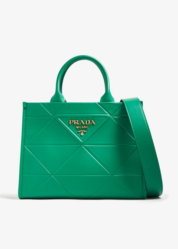 Сумка Prada Symbole Small Handbag, зеленый