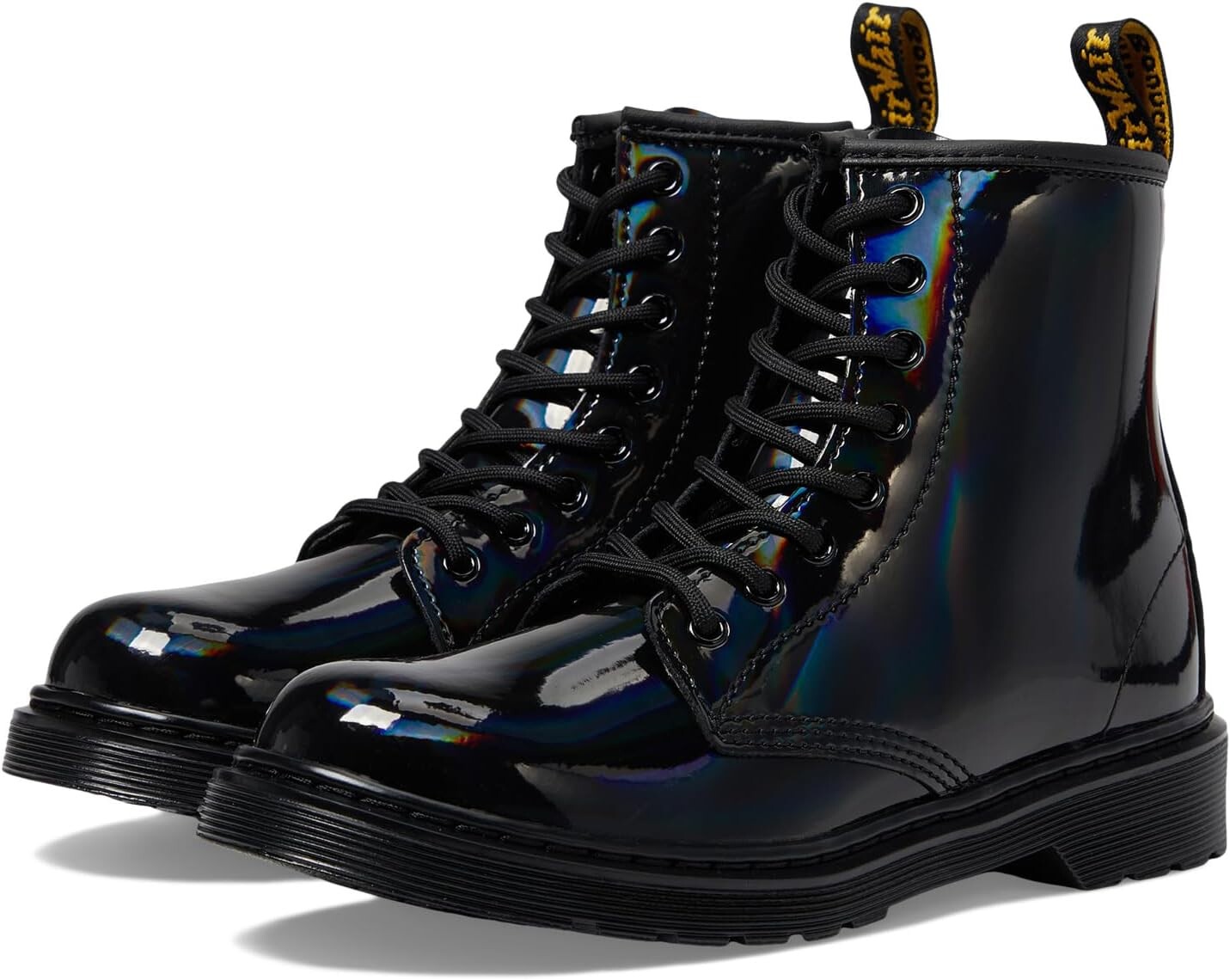 

Ботинки на шнуровке 1460 Dr. Martens, цвет Rainbow Crinkle