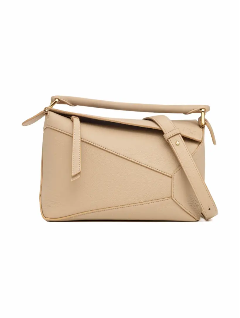 

Сумка на плечо Puzzle Small Loewe, бежевый