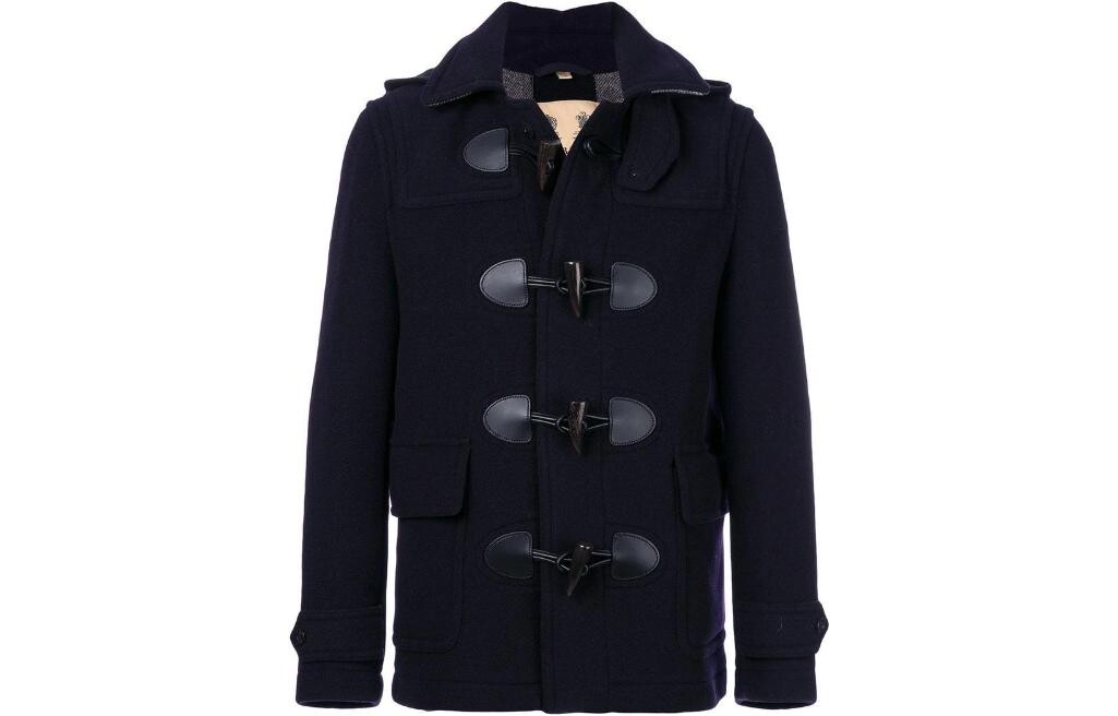 

Пальто Мужское Темно-синее Burberry, синий