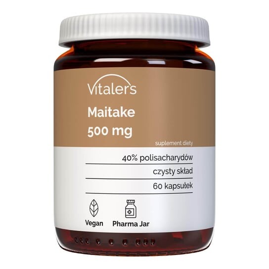 

Vitaler's, Листовертка Майтаке 500 мг – 60 капсул.