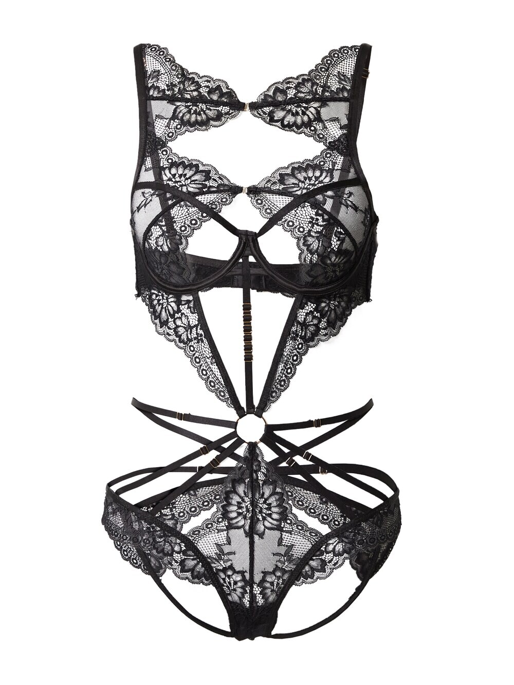 

Боди Hunkemöller Bisous, черный