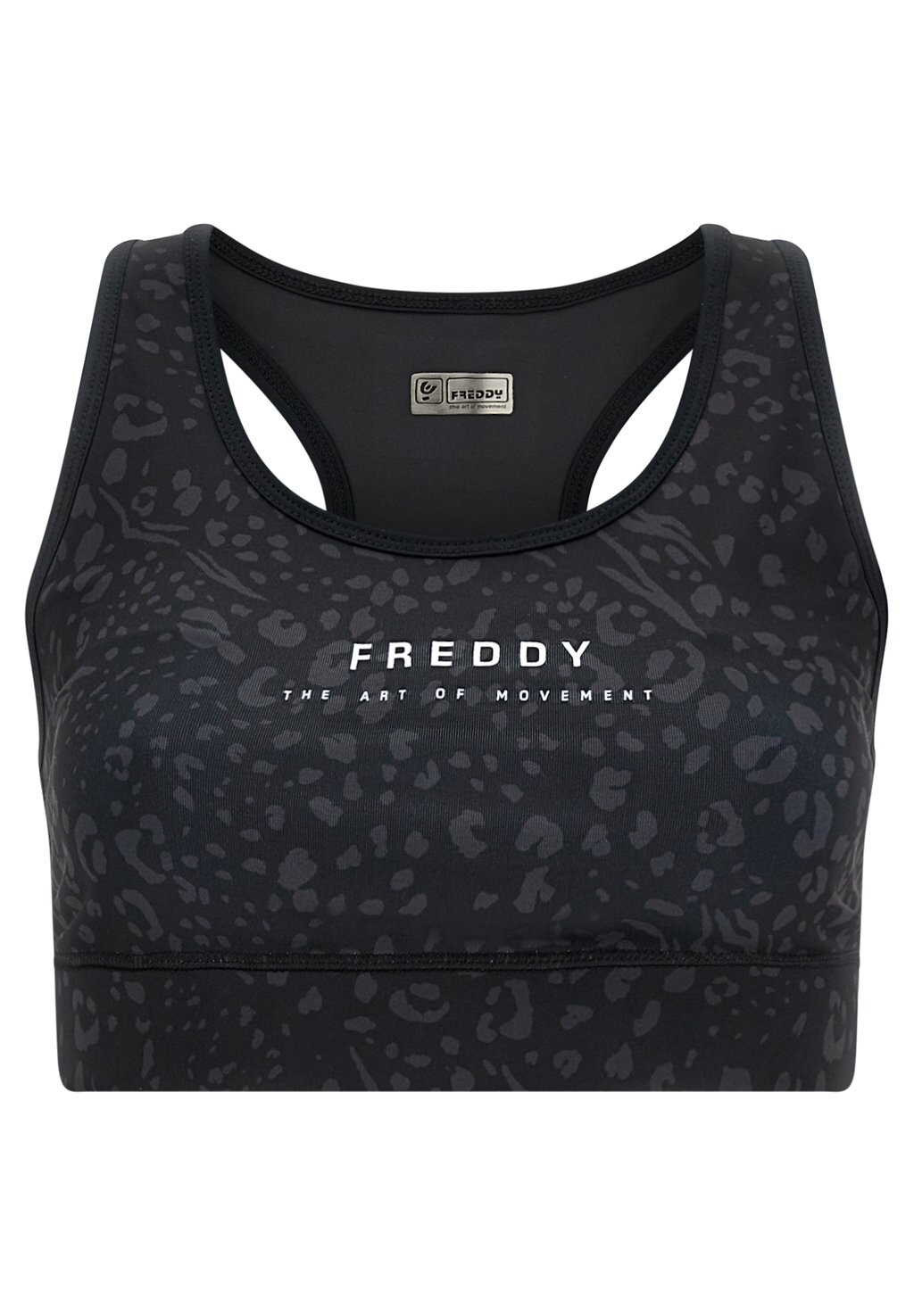 

Спортивный бюстгальтер со средней поддержкой Freddy, черный