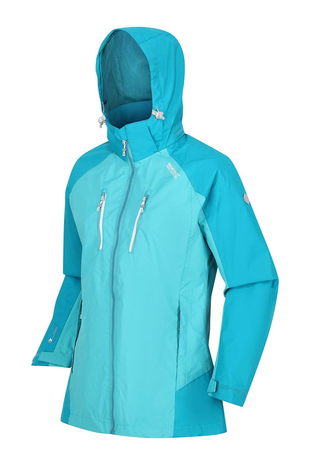 Водонепроницаемая куртка Softshell для пешего туризма Highton Stretch II Hydrafort Regatta, зеленый