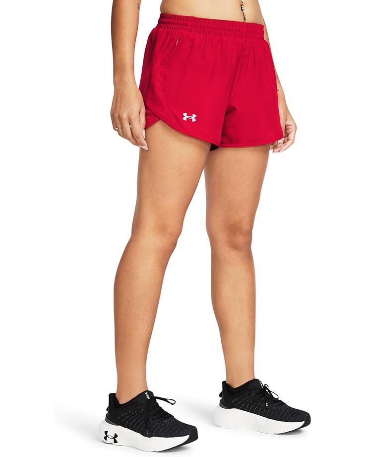 Шорты Under Armour Fly By, цвет Red/Red/Reflective