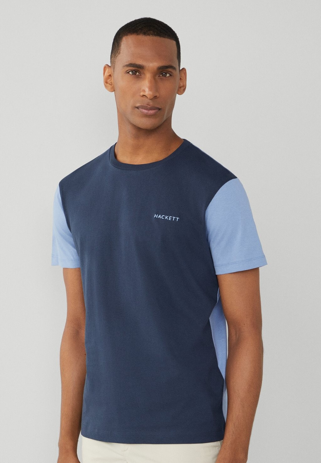 

Футболка с принтом Hackett London, синий