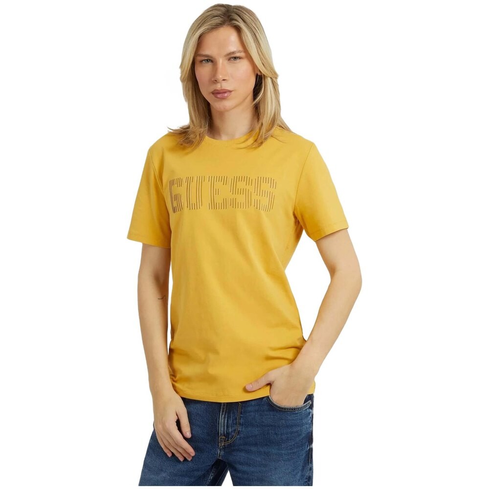 

Футболка Guess Triangle, желтый