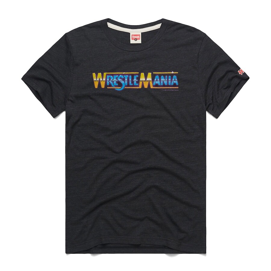

Футболка с коротким рукавом Homage Wrestlemania, угольный