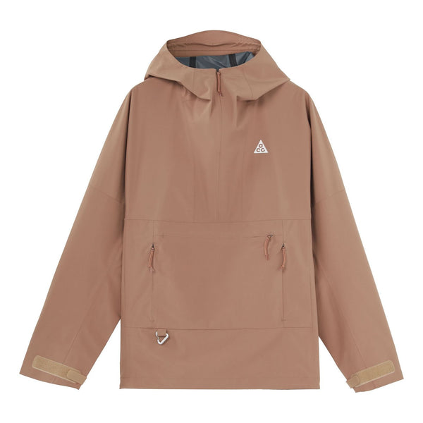 Куртка Nike SS22 ACG Solid Color Minimalistic Casual Hooded Jacket Brown, мультиколор
