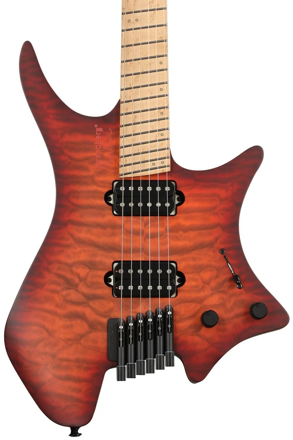 

Электрогитара Strandberg Boden Original NX 6 - осенний красный
