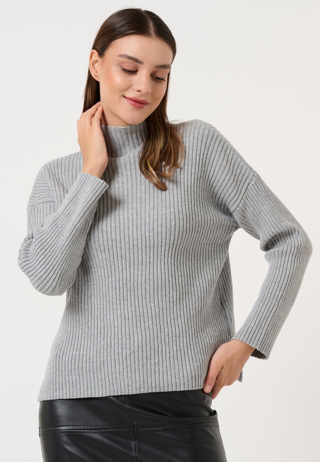 Вязаный свитер Jimmy Key, цвет grey