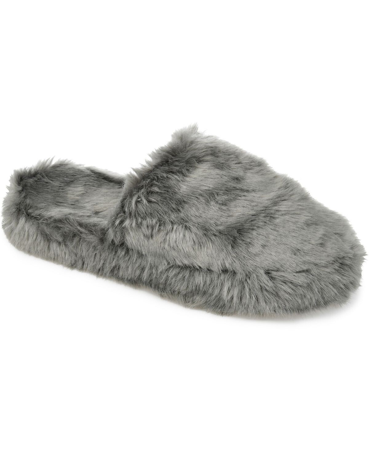 

Женские уютные тапочки Journee Collection, серый